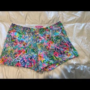 Lilly Pulitzer 5” knit shorts size 8